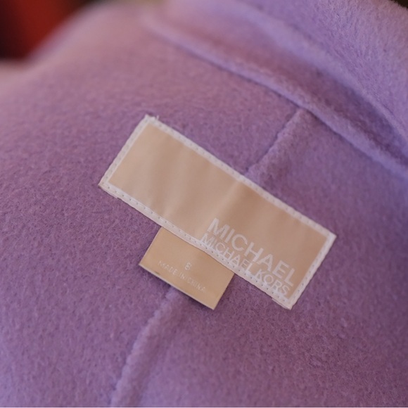 Michael Kors Purple Outerwear - Picture 3 of 4